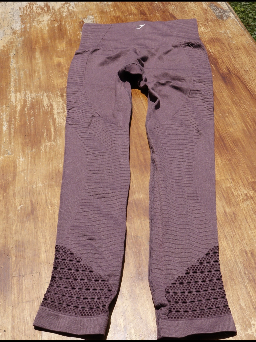 Gymshark Burgundy Leggings